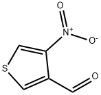 3-Thiophenecarboxaldehyde, 4-nitro- (9CI) Struktur