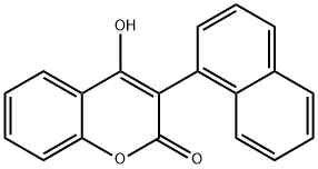 2-hydroxy-3-naphthalen-1-yl-chromen-4-one Struktur