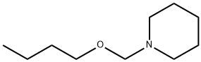 1-(butoxymethyl)piperidine Struktur