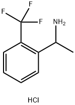 1-[2-(Trifluoromethyl)phenyl]ethylamine Hydrochloride Struktur