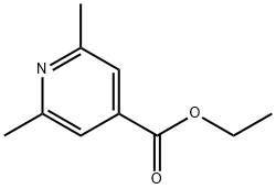 2,6-DIMETHYLPYRIDINE-4-CARBOXYLIC ACID ETHYL ESTER Struktur