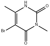 5-BROMO-3,6-DIMETHYLURACIL Struktur