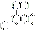 [(3,4-dimethoxyphenyl)-isoquinolin-1-yl-methyl] benzoate Struktur