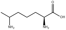 Heptanoic acid, 2,6-diamino-, (2S)- (9CI) Struktur