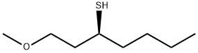 (S1)-METHOXY-3-HEPTANETHIOL Struktur