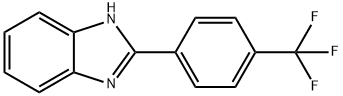 2-[4-(TRIFLUOROMETHYL)PHENYL]-1H-1,3-BENZIMIDAZOLE Struktur