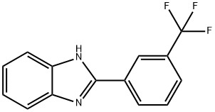 2-[3-(Trifluoromethyl)phenyl]-1H-benzimidazole Struktur