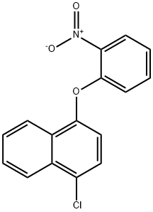 1-chloro-4-(2-nitrophenoxy)naphthalene Struktur