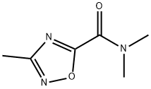 1,2,4-Oxadiazole-5-carboxamide,  N,N,3-trimethyl- Struktur