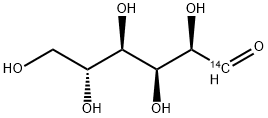 D-GLUCOSE-1-14C Struktur