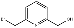 2-(BROMOMETHYL)-6-(HYDROXYMETHYL)PYRIDINE Struktur