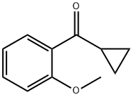 CYCLOPROPYL 2-METHOXYPHENYL KETONE Struktur