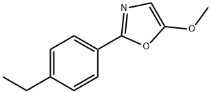 Oxazole, 2-(4-ethylphenyl)-5-methoxy- (9CI) Struktur