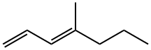 (E)-1,3-Heptadiene, 4-methyl- Struktur