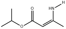 isopropyl 3-(amino-d)isocrotonate Struktur