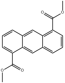 1,5-Anthracenedicarboxylic acid dimethyl ester Struktur