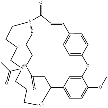 (+)-Chaenorhine Struktur