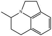 1,2,5,6-Tetrahydro-4-methyl-4H-pyrrolo[3,2,1-ij]quinoline Struktur