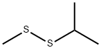 isopropyl methyl disulphide Struktur