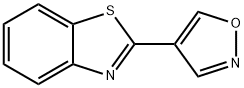 Benzothiazole, 2-(4-isoxazolyl)- (9CI) Struktur