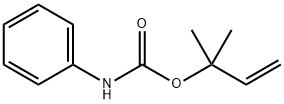 3-Buten-2-ol,2-methyl-,phenylcarbamate(9CI) Struktur