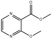 methyl 3-methoxypyrazine-2-carboxylate Struktur