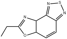 Oxazolo[4,5-e]-2,1,3-benzothiadiazole, 7-ethyl-5a,8a-dihydro- (9CI) Struktur