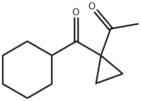 Ethanone, 1-[1-(cyclohexylcarbonyl)cyclopropyl]- (9CI) Struktur