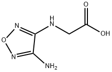 Glycine, N-(4-amino-1,2,5-oxadiazol-3-yl)- (9CI) Struktur