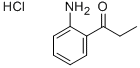 2-aminopropiophenone hydrochloride  Struktur