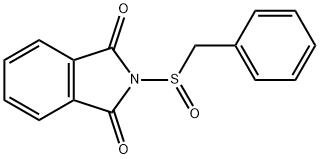 N-(Benzylsulfinyl)phthalimide Struktur