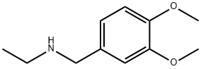 N-(3,4-DIMETHOXYBENZYL)-N-ETHYLAMINE HYDROCHLORIDE Struktur