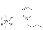 N-BUTYL-4-METHYLPYRIDINIUM HEXAFLUOROPHOSPHATE Struktur