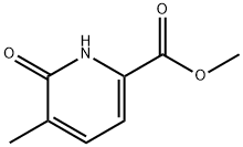 2-Pyridinecarboxylicacid,1,6-dihydro-5-methyl-6-oxo-,methylester(9CI) Struktur