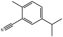 Benzonitrile, 2-methyl-5-(1-methylethyl)- (9CI) Struktur