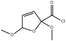 2-Furancarbonylchloride,2,5-dihydro-2,5-dimethoxy-(9CI) Struktur