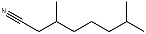 3,7-Dimethyloctannitril Struktur