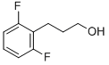 3-(2,6-DIFLUORO-PHENYL)-PROPAN-1-OL Struktur