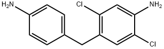 4-(4-Aminophenylmethyl)-2,5-dichloroaniline Struktur