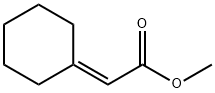 Cyclohexylideneacetic acid methyl ester Struktur