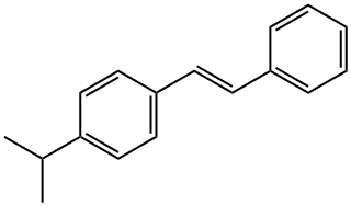 1-ISOPROPYL-4-(2-PHENYLVINYL)BENZENE Struktur