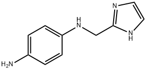 N-(1H-IMIDAZOL-2-YLMETHYL)-BENZENE-1,4-DIAMINE Struktur