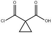 Cyclopropanecarboxylic acid, 1-(chlorocarbonyl)- (9CI) Struktur