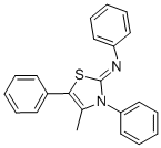 (4-METHYL-3,5-DIPHENYL-3H-THIAZOL-2-YLIDENE)-PHENYL-AMINE Struktur