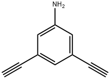 Benzenamine, 3,5-diethynyl- (9CI) Struktur