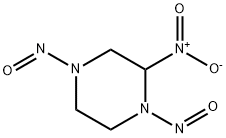 Piperazine, 2-nitro-1,4-dinitroso- (9CI) Struktur