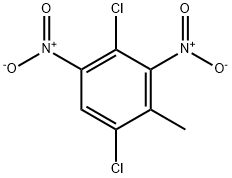 1,4-Dichloro-2-methyl-3,5-dinitrobenzene Struktur