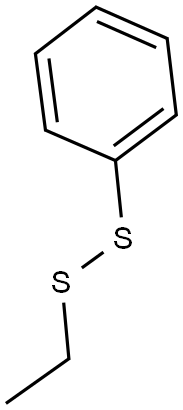 PHENYLETHYLDISULFIDE Struktur