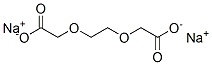 disodium 2,2'-[ethylenebis(oxy)]diacetate Struktur