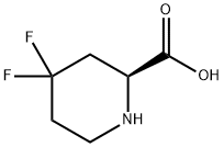 2-Piperidinecarboxylicacid,4,4-difluoro-,(2S)-(9CI) Struktur